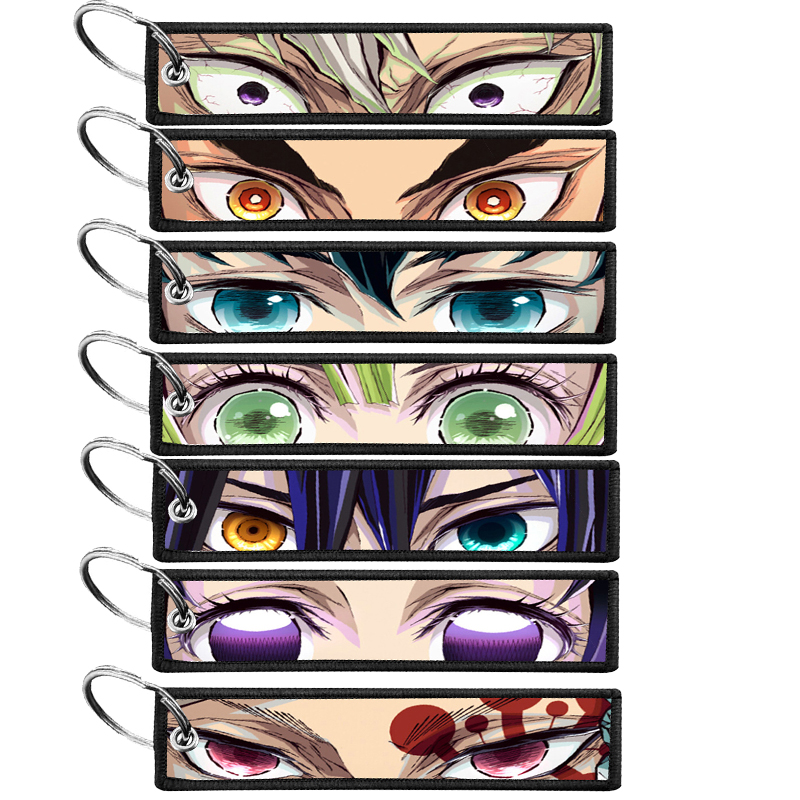 Women Accessories Holder - พวงกุญแจลายการ์ตูนอนิเมะ Demon Slayers 1 ชิ้น สำหรับผู้ชาย