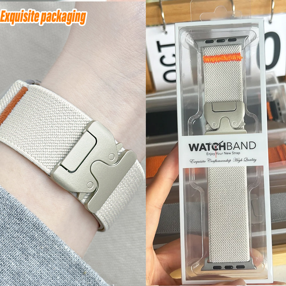 Women Accessories Website - สายไนลอนสำหรับ Apple Watch Ultra 3/2 ขนาด