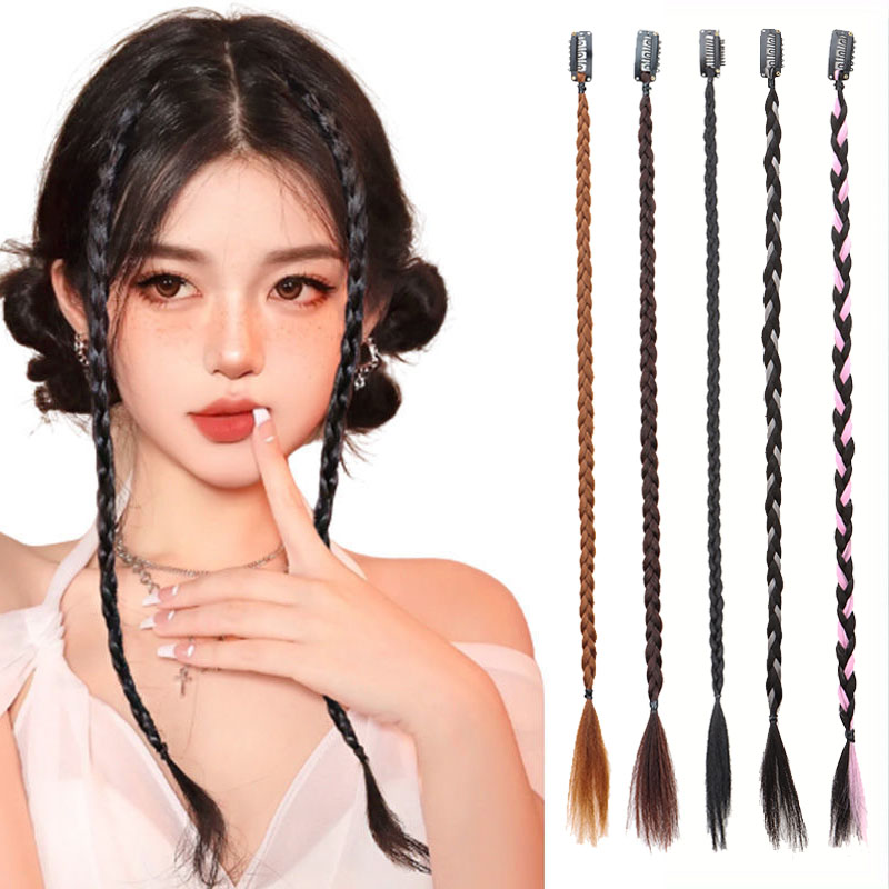 Women Accessories Pack - WIGSIN สังเคราะห์ 2 ชิ้น Braid วิกผม