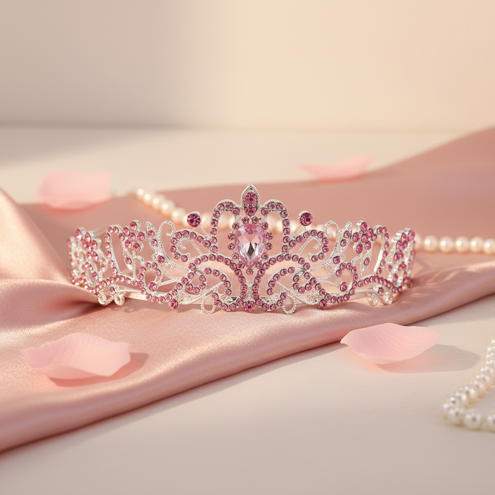 มงกุฎเจ้าสาวสุดหรู ประดับด้วยค - Women Accessories Jewelry บทวิจารณ์และราคา