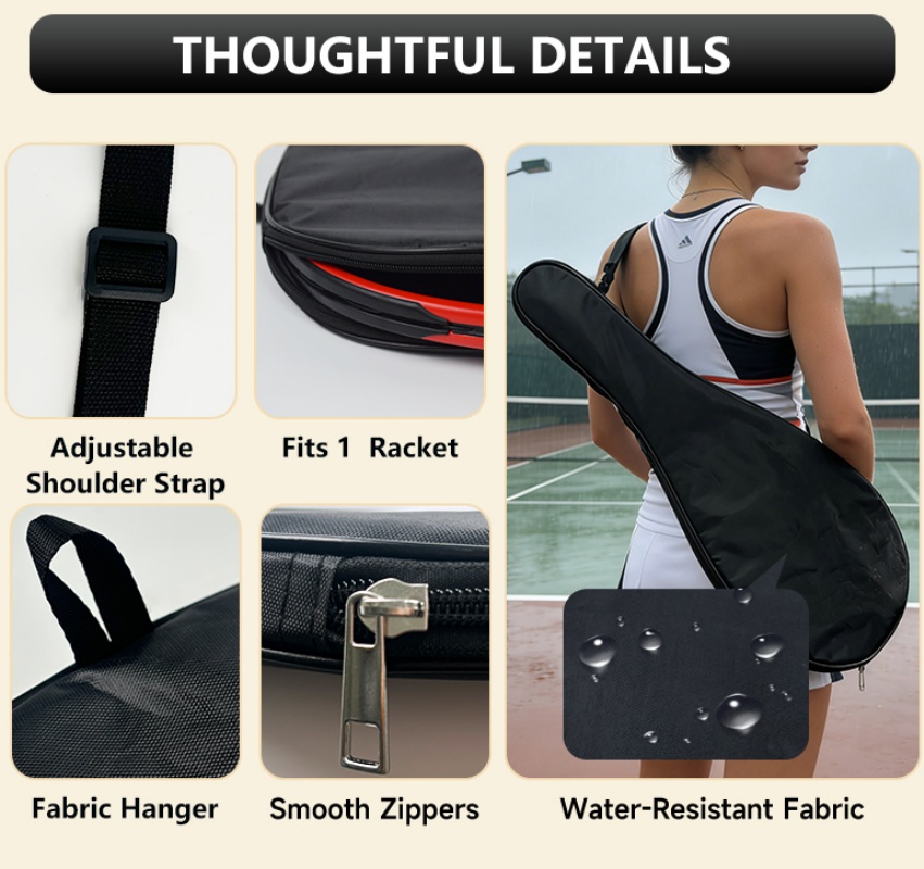 ปลอกคลุมไม้เทนนิสแบบพกพา ชุดเด - Women Accessories Pack บทวิจารณ์และราคา