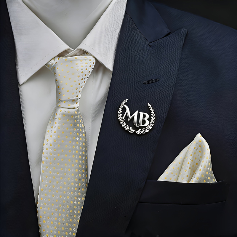 เข็มกลัดทองคำรูปพวงหรีดตัวอักษ - Brooch Pin Gold บทวิจารณ์และราคา