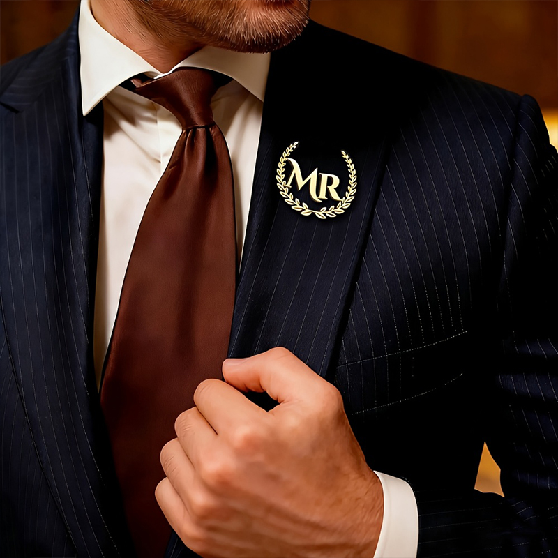 เข็มกลัดทองคำรูปพวงหรีดตัวอักษ - Brooch Pin Gold บทวิจารณ์และราคา