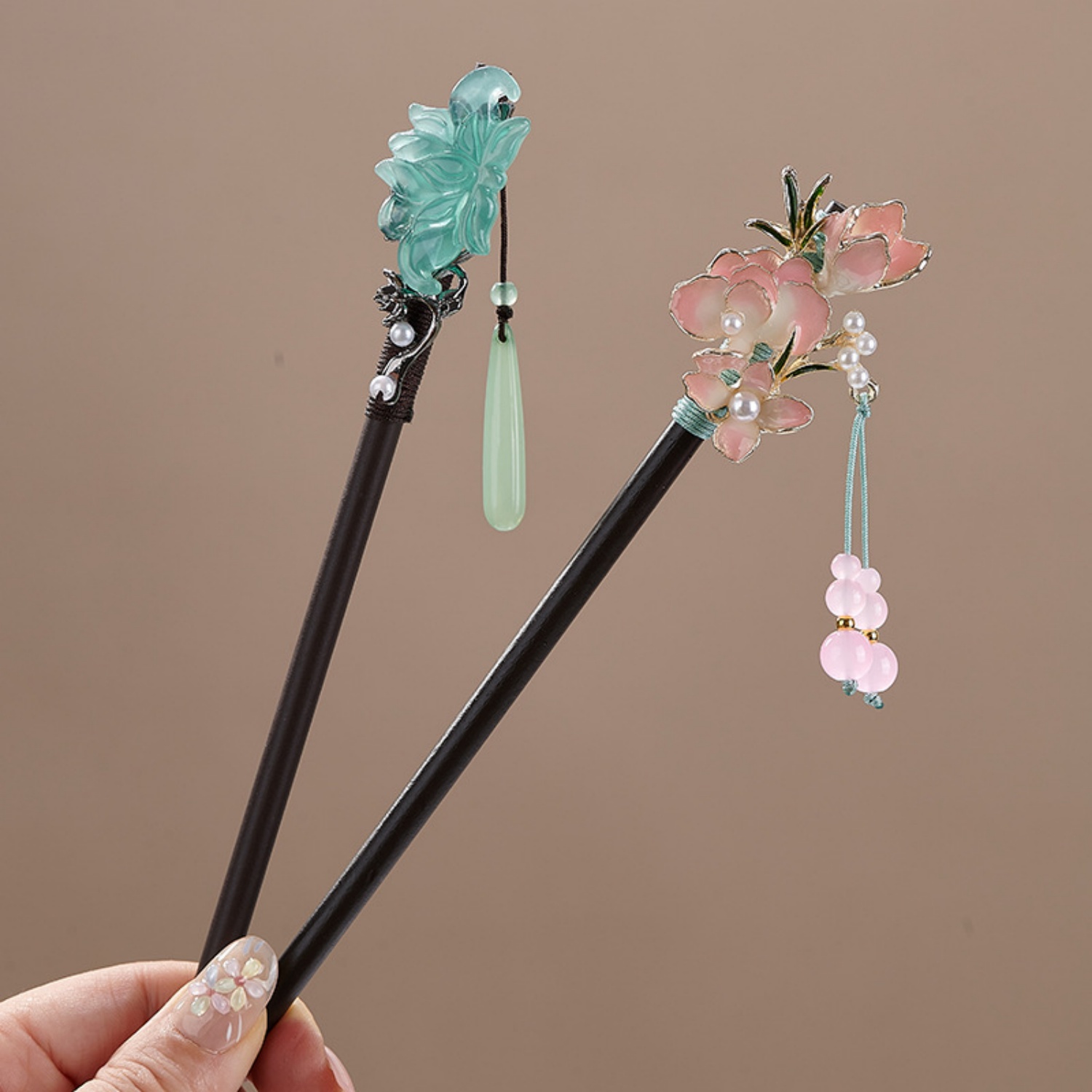 กิ๊บติดผมลายดอกไม้สไตล์วินเทจส - Women Knight Accessories บทวิจารณ์และราคา