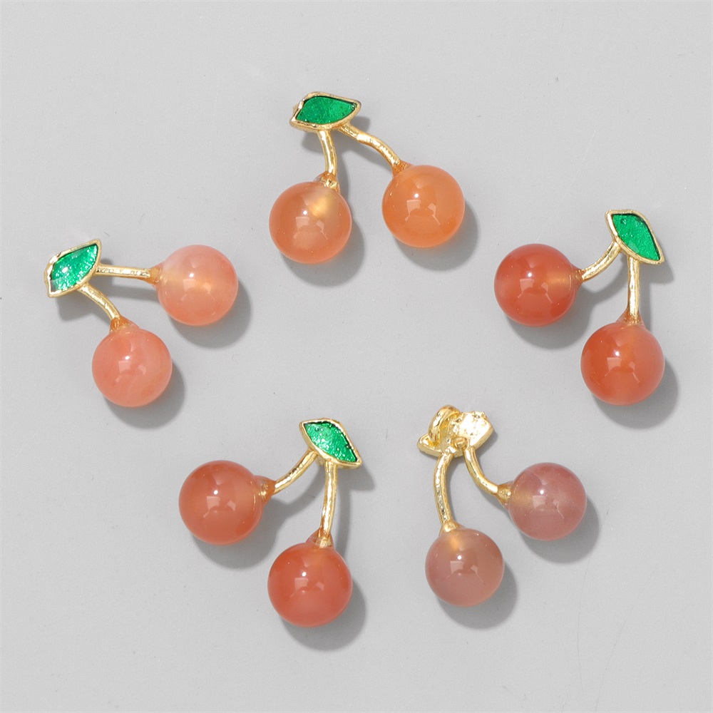 สีชมพูหวาน Agate หิน Charms ธร - Women Accessories Pack บทวิจารณ์และราคา