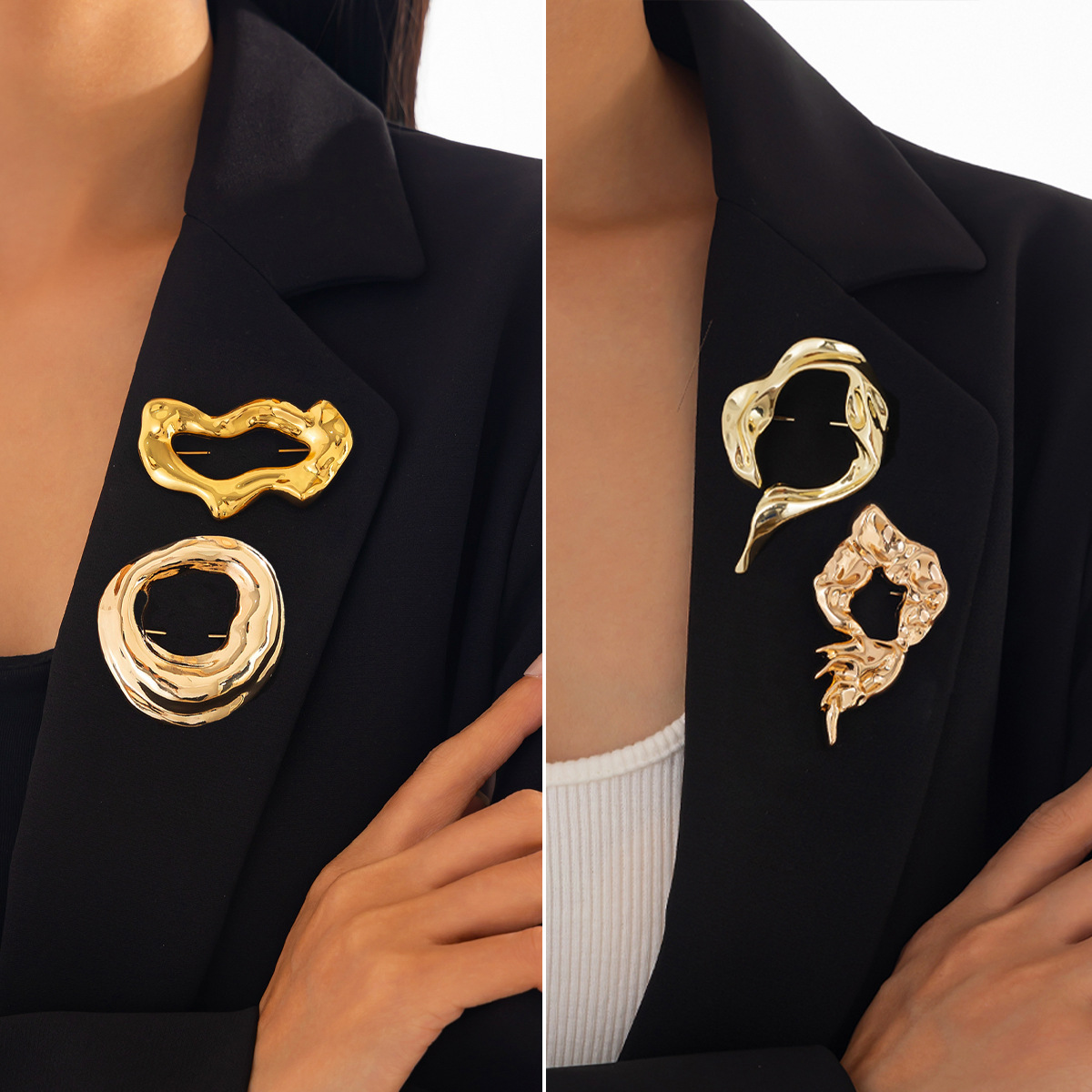 เข็มกลัดแฟชั่นดีไซน์แปลกใหม่สำ - Women Accessories Jewelry บทวิจารณ์และราคา