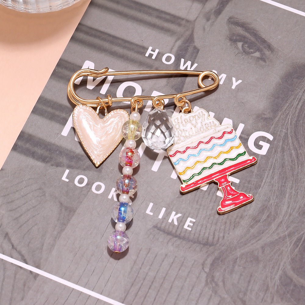 เข็มกลัดรูปเค้กวันเกิดสไตล์ Y2 - Women'S Kilt Accessories บทวิจารณ์และราคา