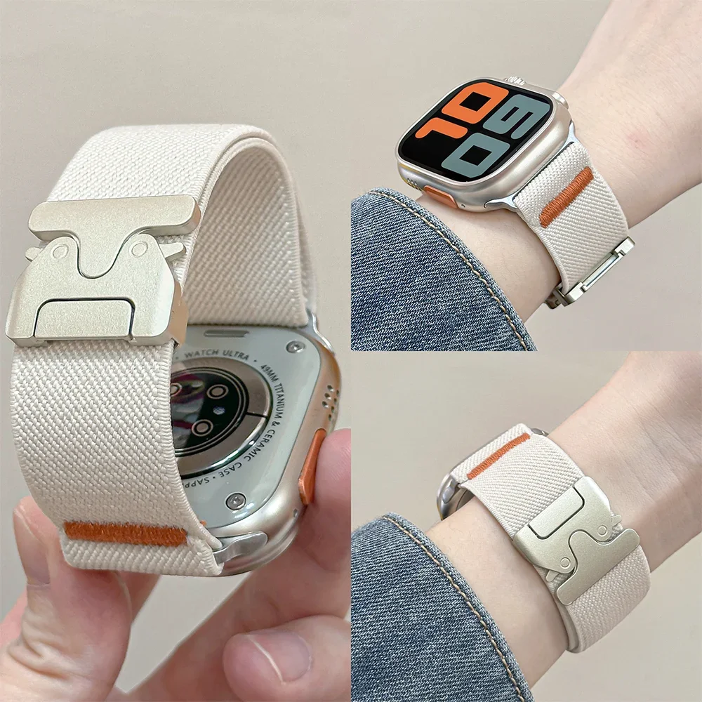 สายไนลอนสำหรับ Apple Watch Ult - Women Accessories Website บทวิจารณ์และราคา