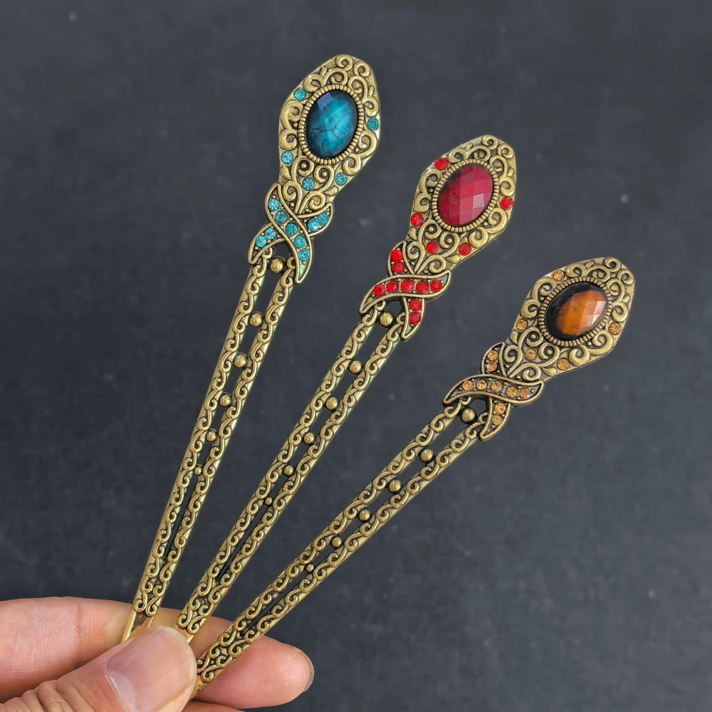 กิ๊บติดผมโลหะวินเทจสำหรับผู้หญ - Women Knight Accessories บทวิจารณ์และราคา