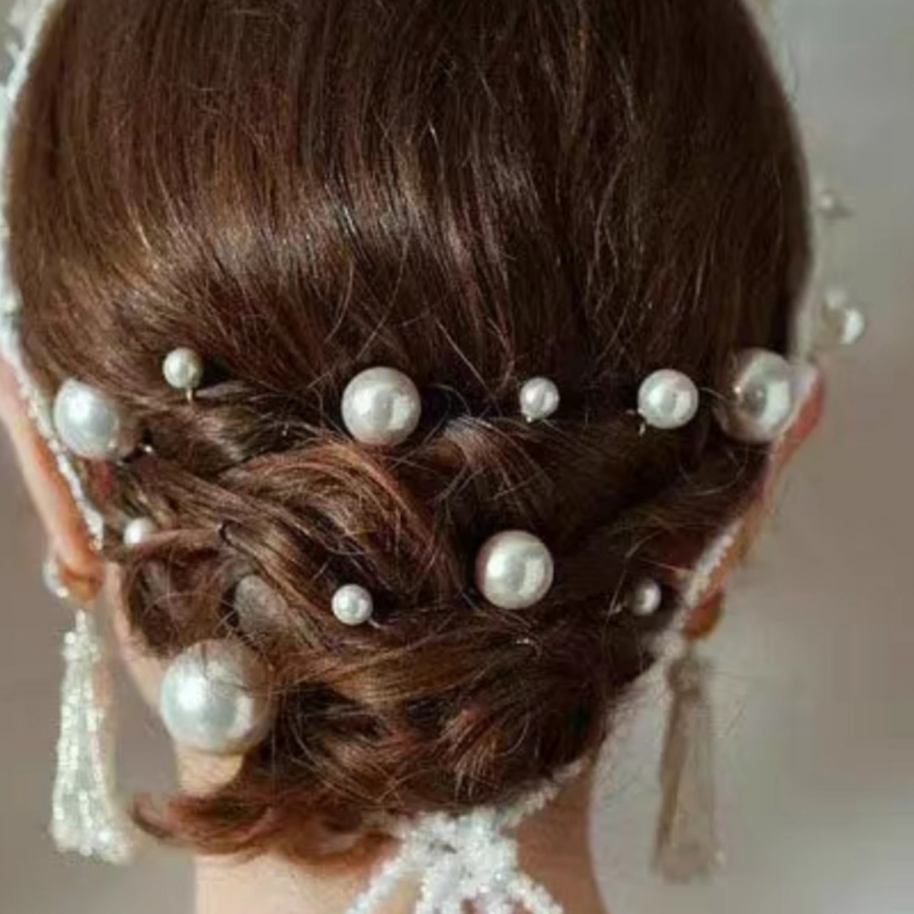 กิ๊บติดผมคริสตัลมุก ชุดหวีสำหร - Women Knight Accessories บทวิจารณ์และราคา