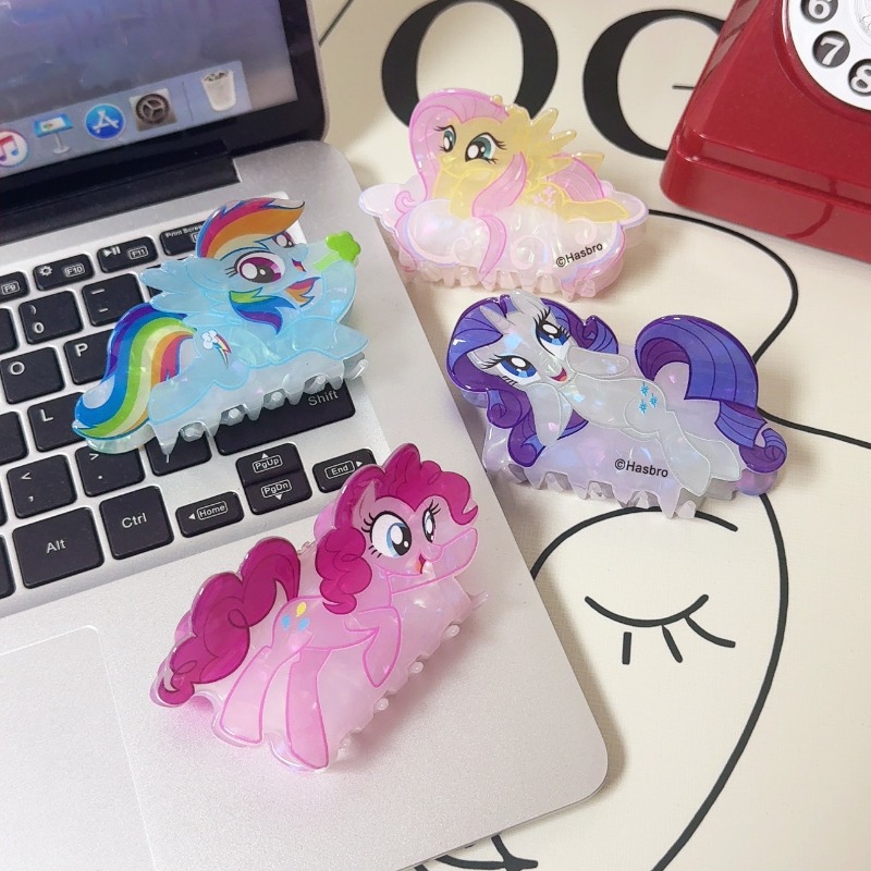 กิ๊บหนีบผมรูปฉลาม My Little Po - Women Accessories For Gift บทวิจารณ์และราคา