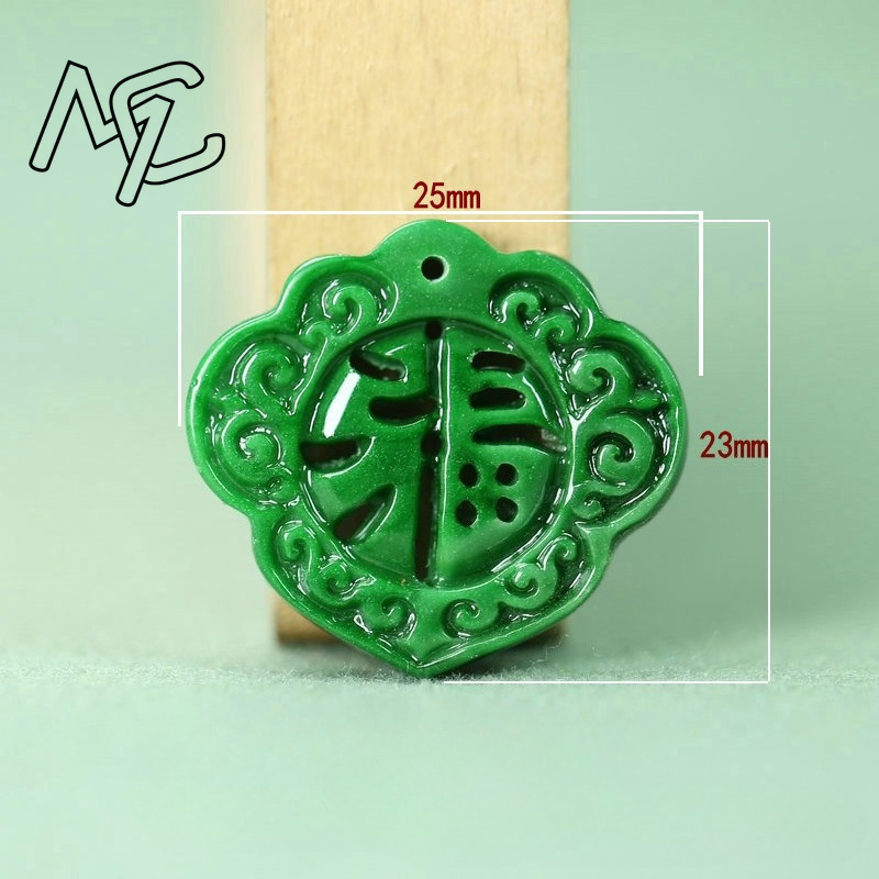 2 ชิ้น DIY หยกเขียวธรรมชาติแบบ - Women Accessories For Gift บทวิจารณ์และราคา