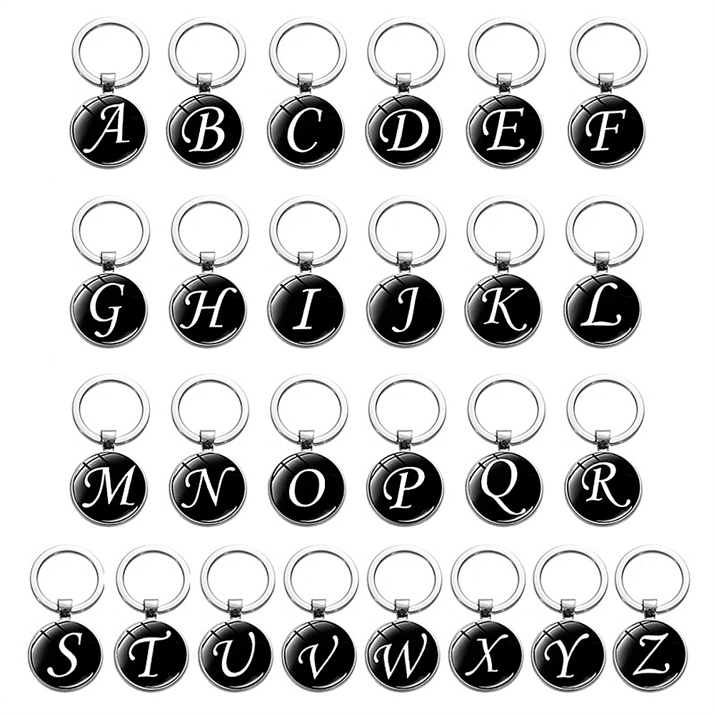 A-Z ชื่อเริ่มต้นพวงกุญแจสําหรั - Women Accessories Name In English บทวิจารณ์และราคา