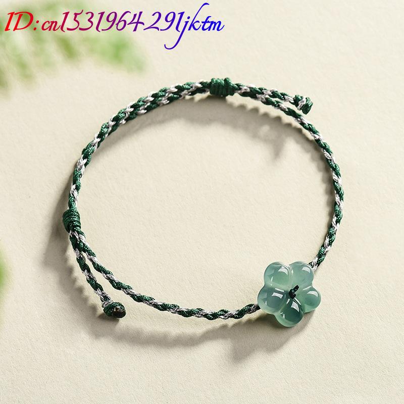 หยกพม่าสร้อยข้อมือหยกธรรมชาติเ - Women Accessories For Gift บทวิจารณ์และราคา