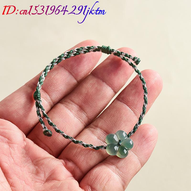 หยกพม่าสร้อยข้อมือหยกธรรมชาติเ - Women Accessories For Gift บทวิจารณ์และราคา