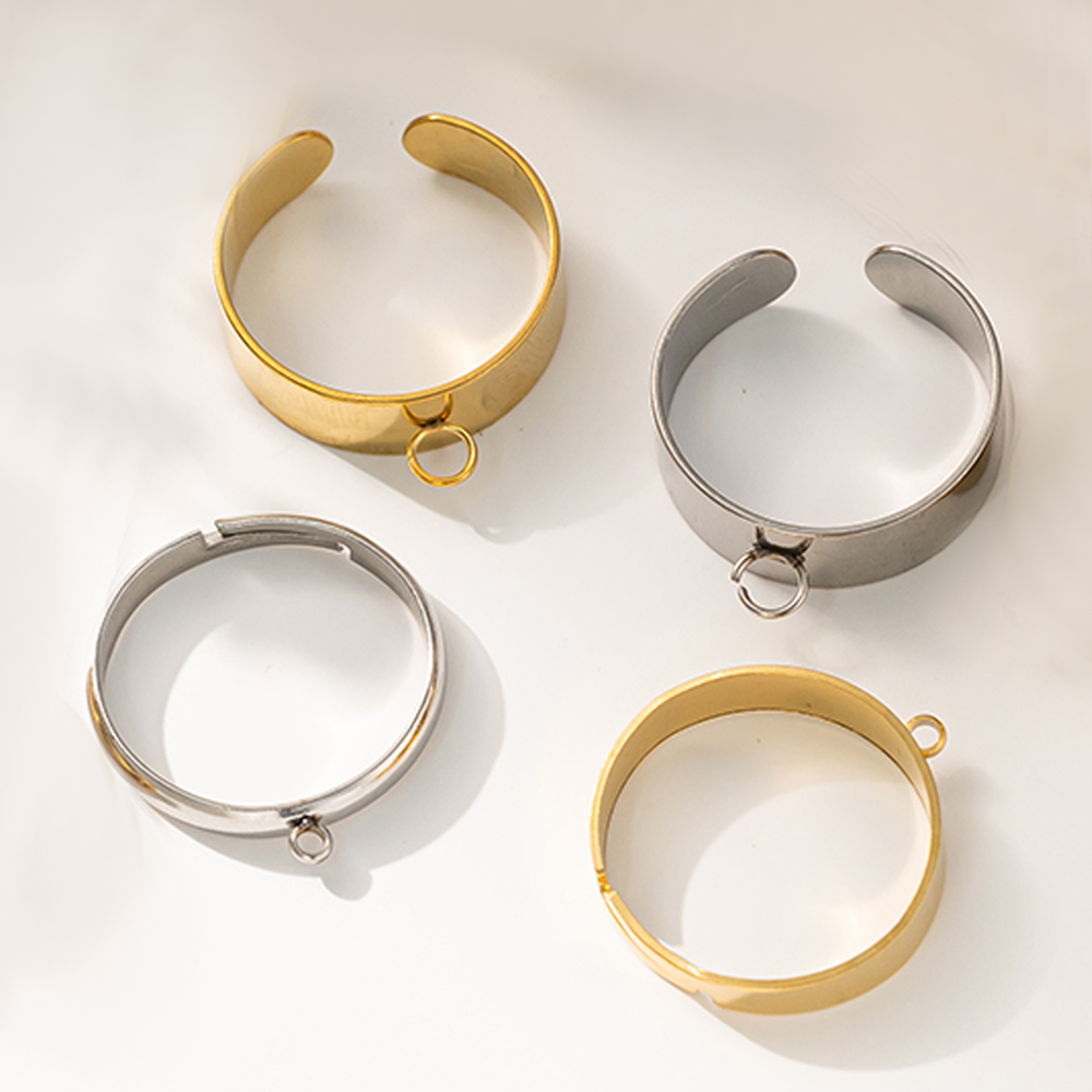 5 ชิ้น/ล็อตสแตนเลสสตีลสีเปิดแห - Women Accessories Pack บทวิจารณ์และราคา