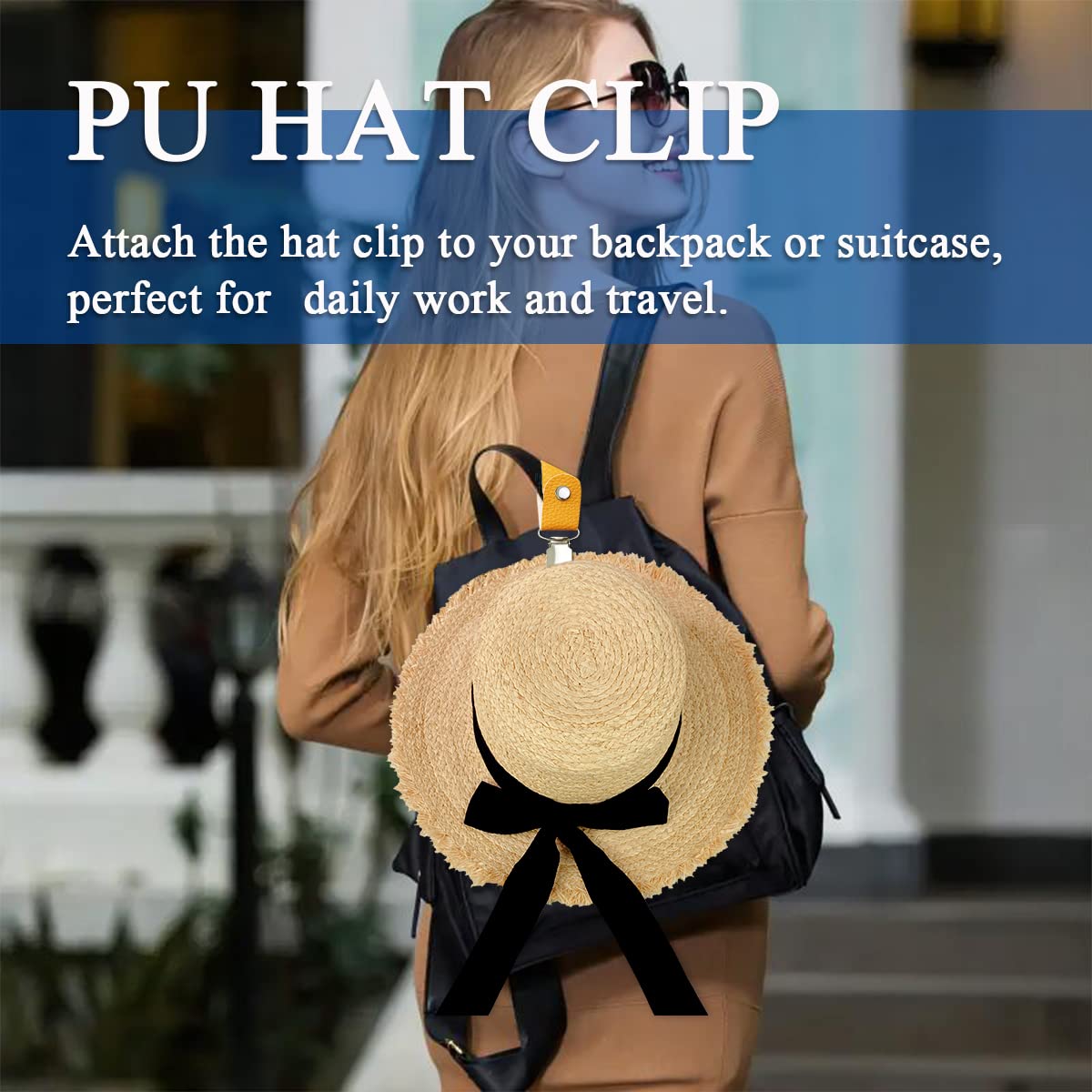 คลิปหนีบหมวกหนัง PU สำหรับเดิน - Women Accessories Holder บทวิจารณ์และราคา
